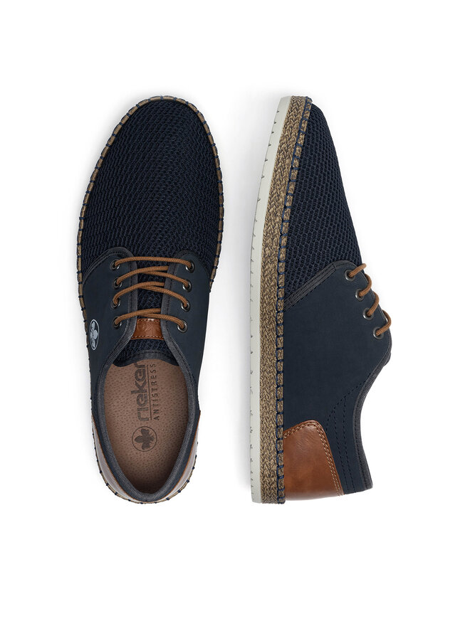Rieker Pantofi Rieker B5249-14 Albastru