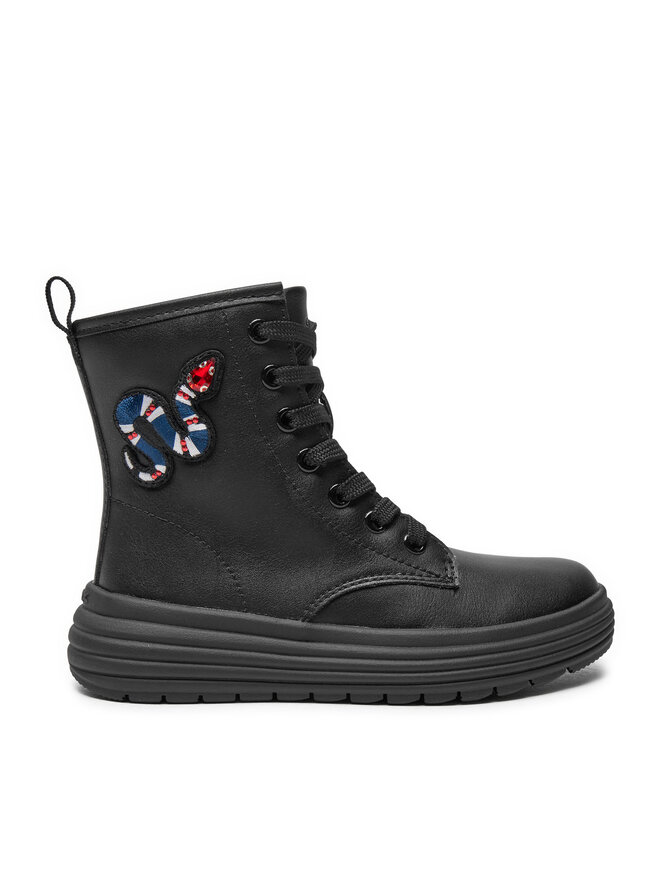 Geox Botas altas Geox J Phaolae Girl J46ETD 000BC C9999 M Negro