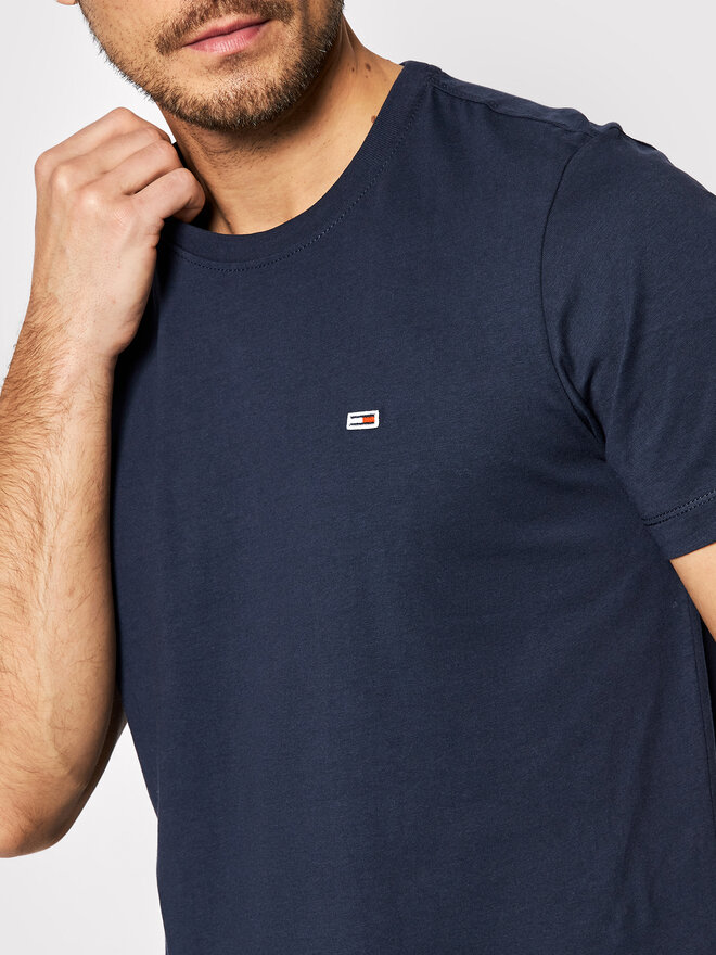 Tommy Jeans Tommy Jeans Majica Classic DM0DM09598 Mornarsko modra Regular Fit