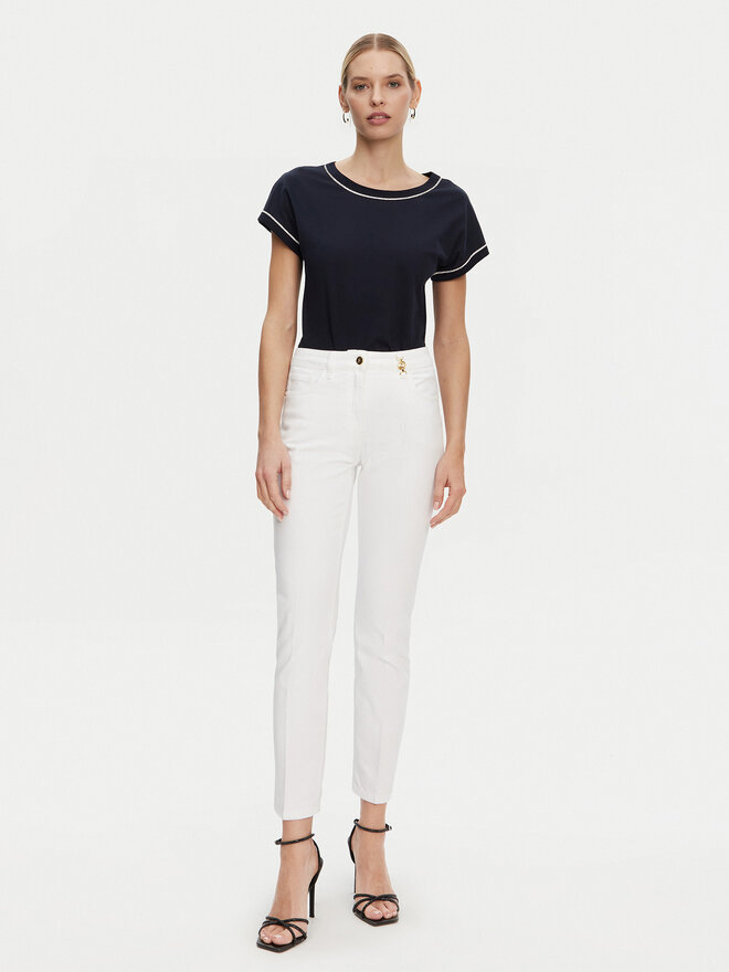 Luisa Spagnoli Luisa Spagnoli Camiseta Brescello 542123 Negro Regular Fit