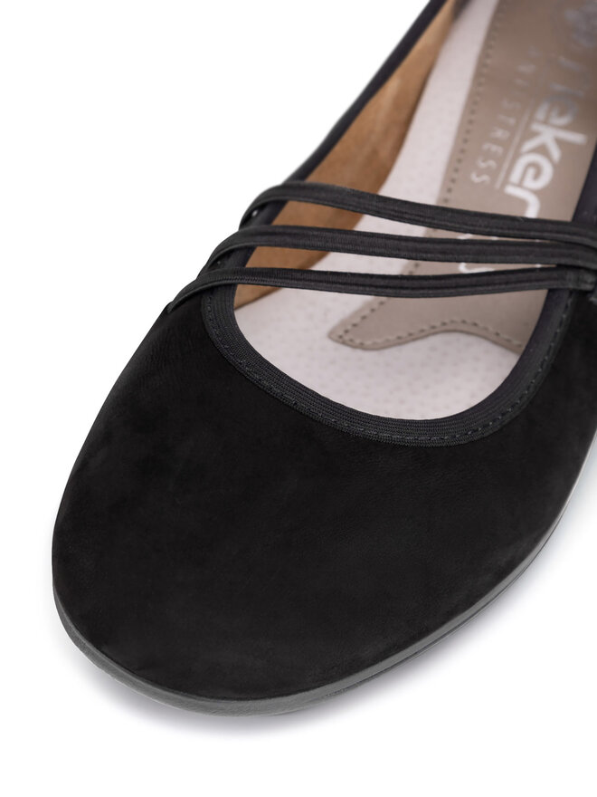 Rieker Ballerinas Rieker L9369-00 Schwarz