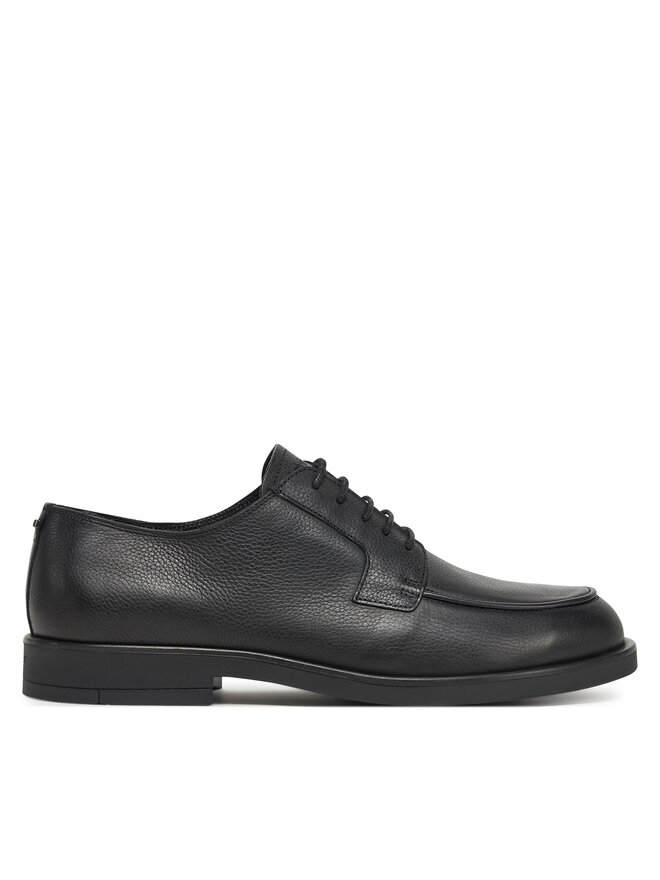 Calvin Klein Zapatos hasta el tobillo Calvin Klein Flex Dress Derby Apron HM0HM01706 Negro