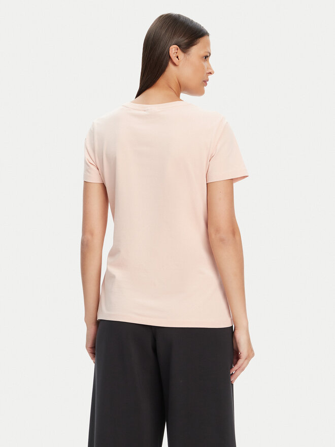Guess Guess T-Shirt V4YI09 J1314 Ροζ Regular Fit