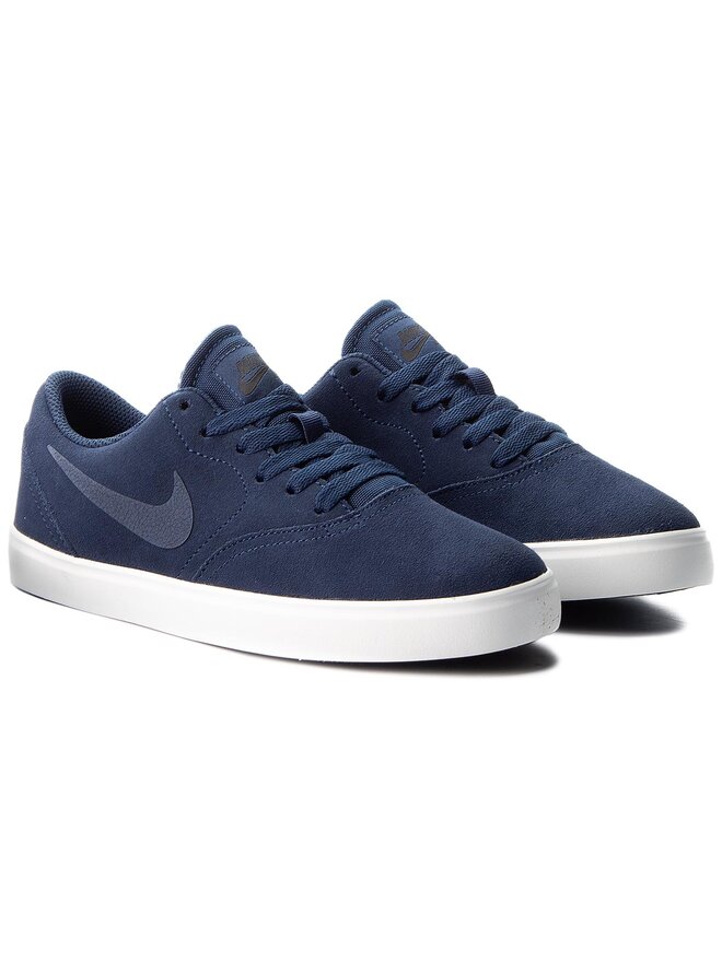 Zapatillas Nike Sb Check Suede GS AR0132 400 Azul marino zapatos.es