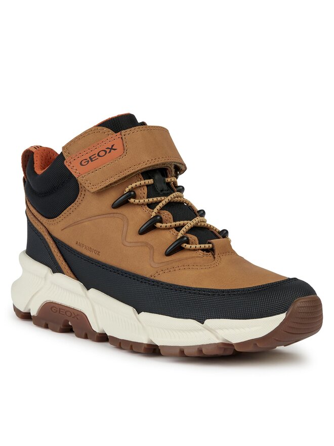 Geox Ботуши Geox J Flexyper Plus Boy J36LCG 0MEFU C2G9B M Жълт