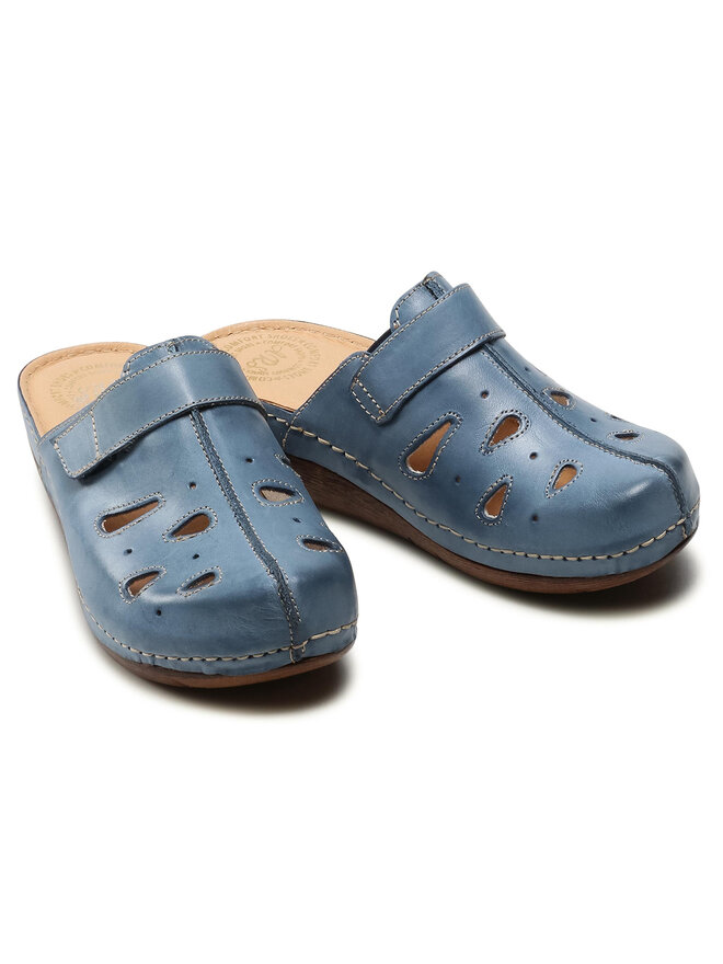 Waldi Pantoletten Waldi 0610 Blau