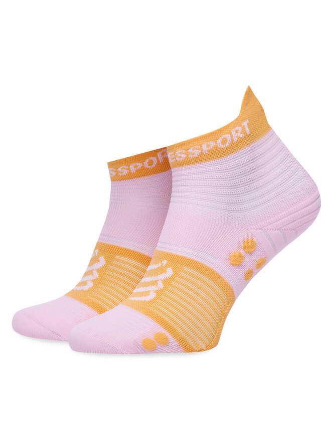 Compressport Calcetines cortos unisex Compressport Pro Racing V4.0 Run Low XU00047B Naranja