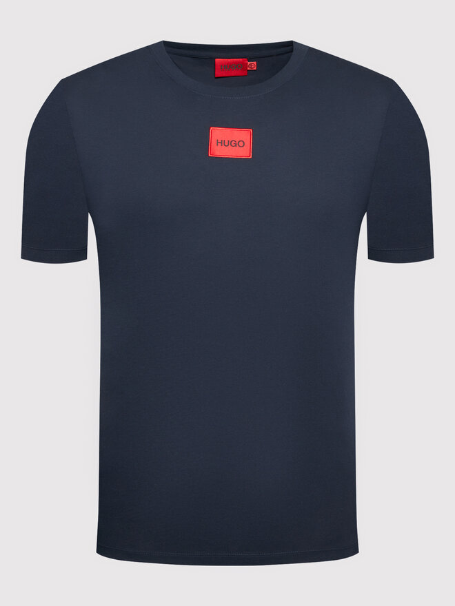 HUGO Hugo Футболка Diragolino212 50447978 Cиній Regular Fit
