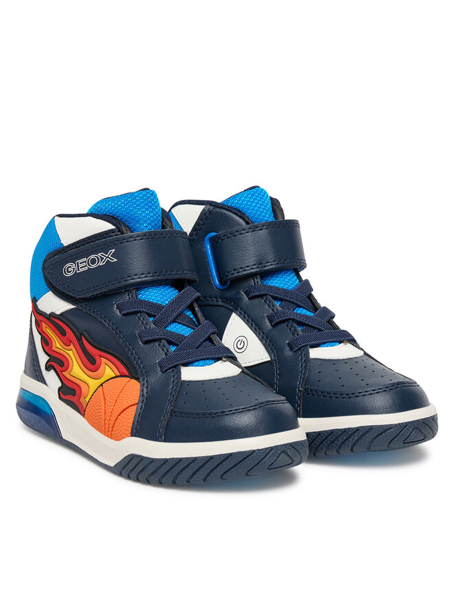 Geox Sneakersy Geox J Inek J569CC 05411 C0693 D Tmavomodrá
