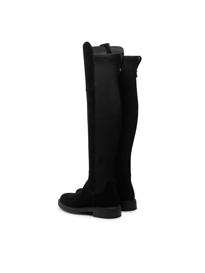BOSS Stivali sopra il ginocchio BOSS Vanity 50529356 10254523 01 Nero