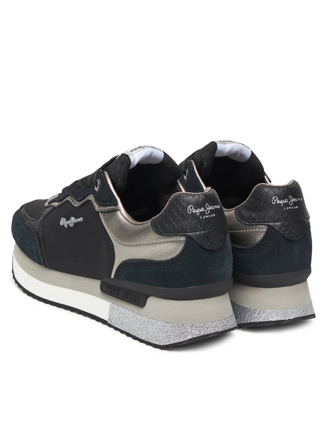 Pepe Jeans Снікерcи Pepe Jeans Rusper Glam W PLS600008 Чорний