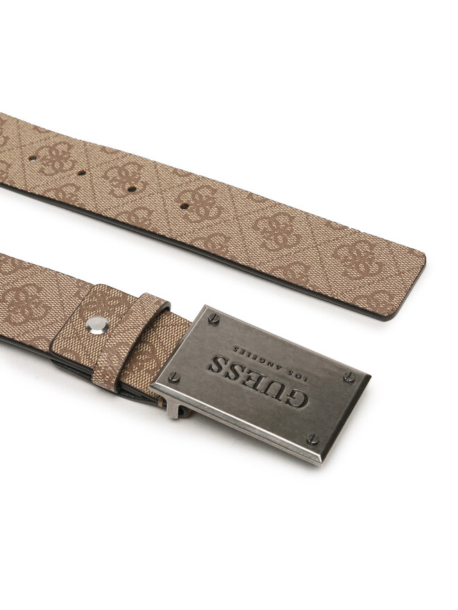 Guess Чоловічий ремінь Guess BM7778 P3435 Бежевий