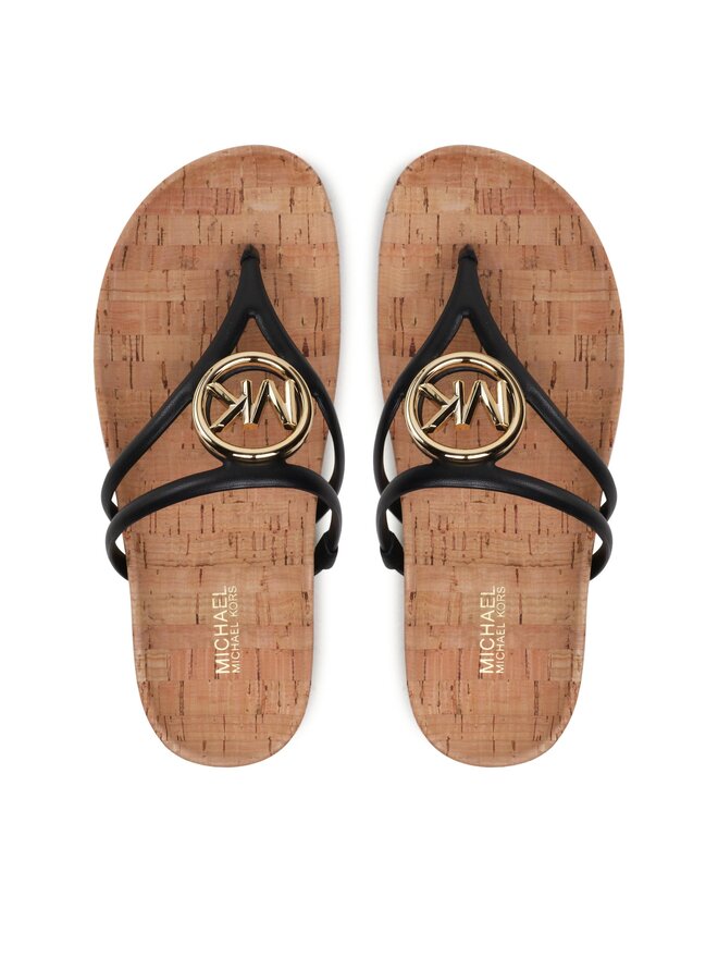 MICHAEL Michael Kors В'єтнамки MICHAEL Michael Kors Hampton Thong 40S3HMFS2L Чорний