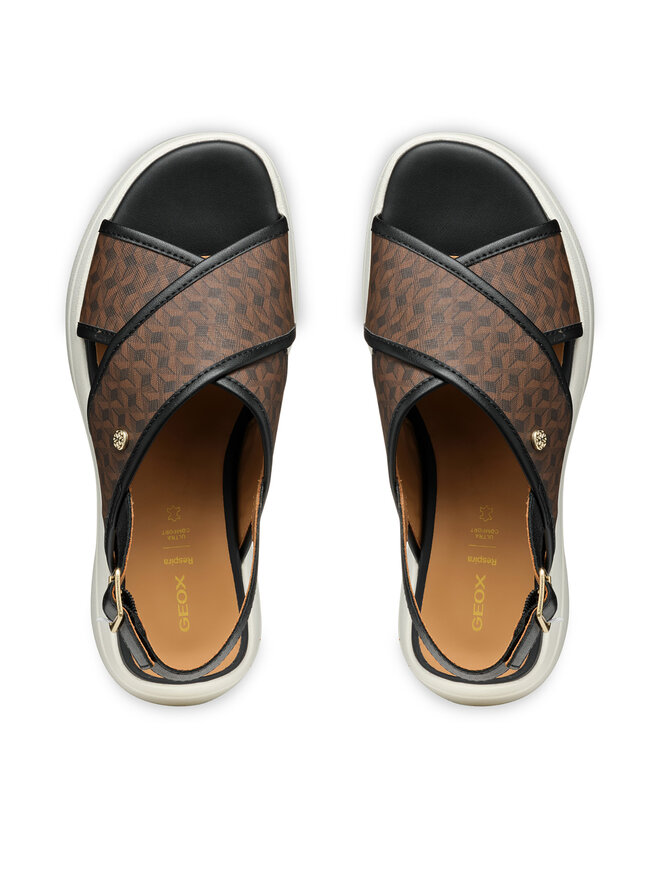 Geox Szandál Geox D Spherica Ecub-3 S D550VB 00485 C6238 Barna
