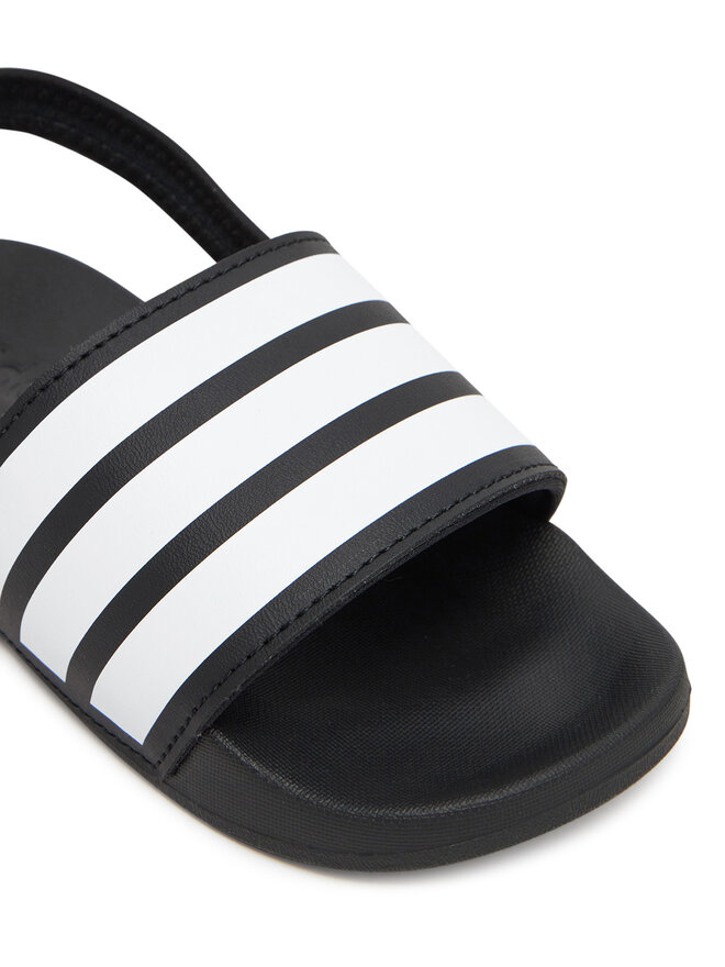adidas Sandały adidas adilette Estrap JR5328 Czarny