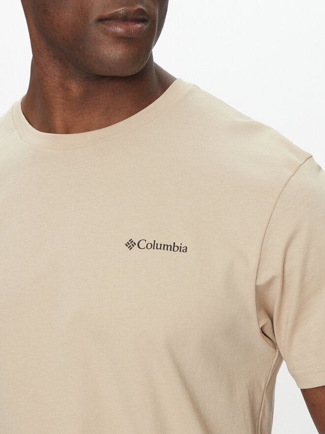 Columbia Columbia T-Shirt Barton Springs™ 2058331 Beige Regular Fit