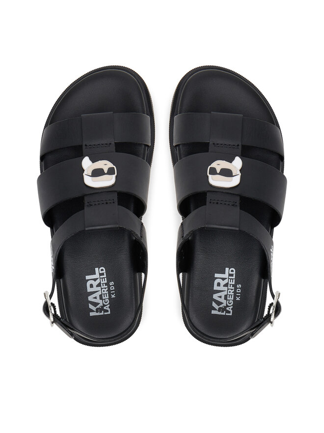 Karl Lagerfeld Kids Szandál Karl Lagerfeld Kids Z30372 M Fekete