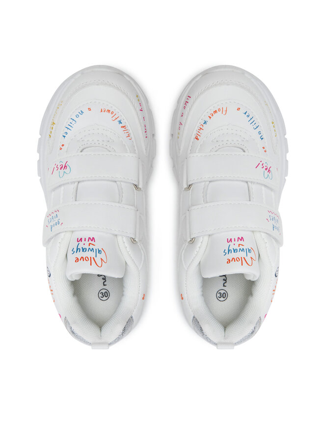 Nelli Blu Sneakersy Nelli Blu AVO-19627-002 Biela