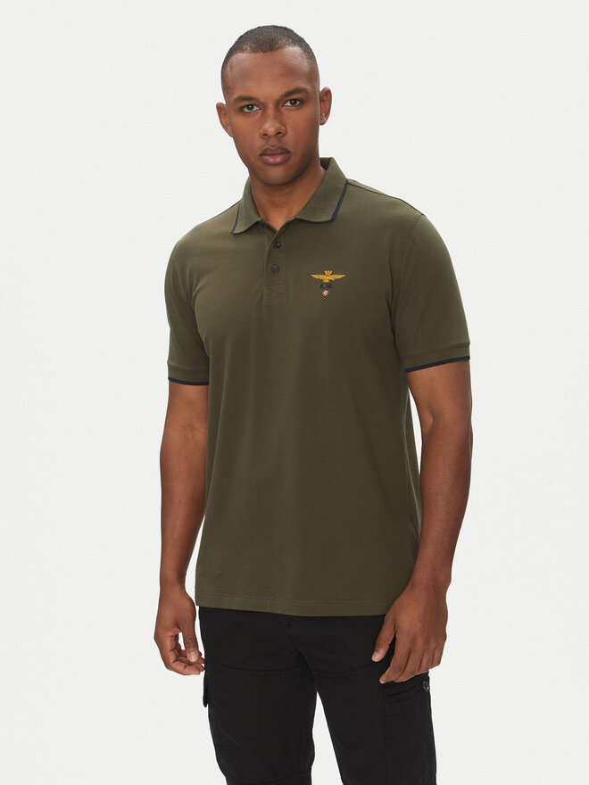 Aeronautica Militare Aeronautica Militare Polo 251PO1308P82 Χακί Regular Fit