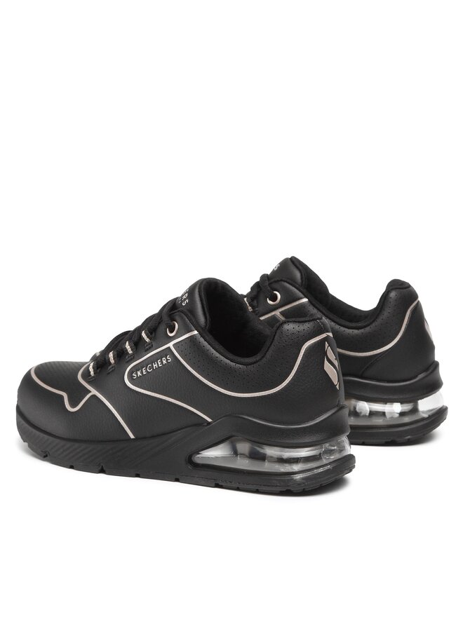 Skechers Sneakers Skechers Uno 2 Golden Trim 155637/BKGD Nero