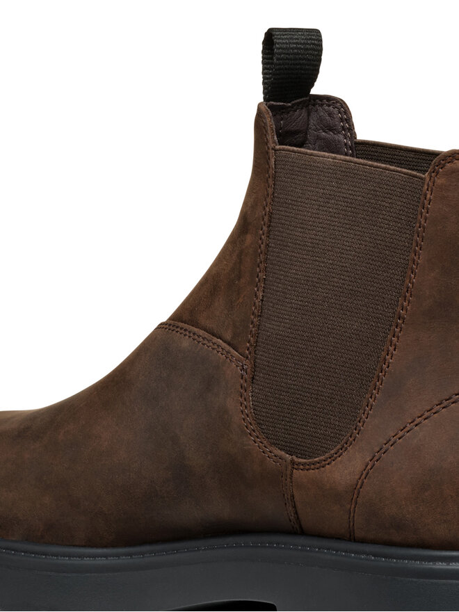 Geox Členková obuv s elastickým prvkom Geox U Spherica Ec7 U46FRA 000FF C6009 Hnedá