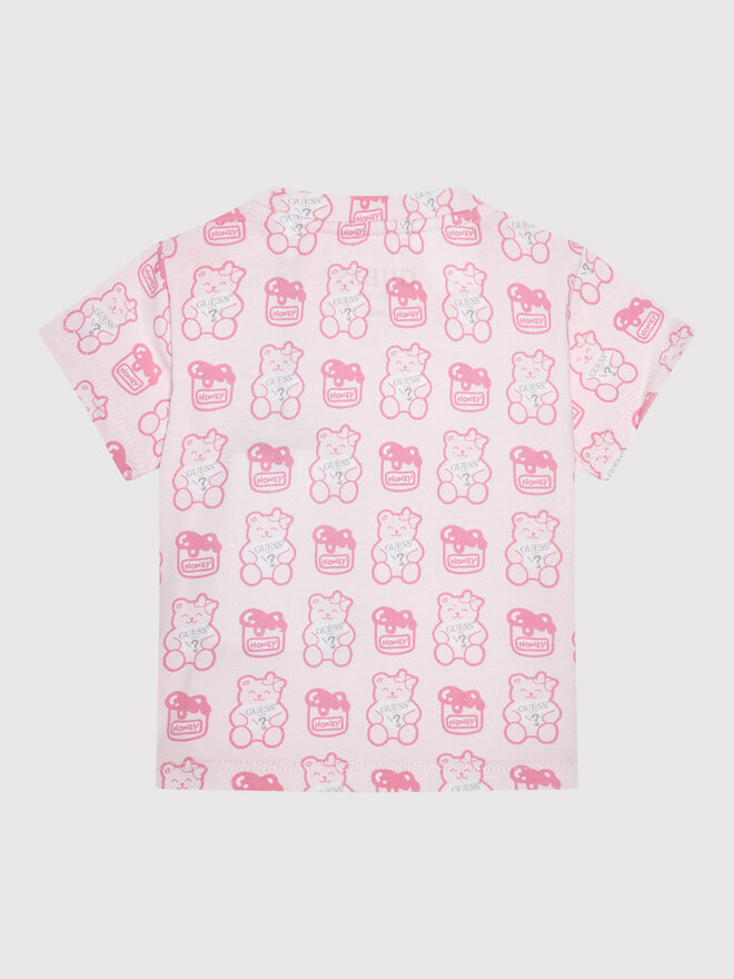 Guess Guess T-Shirt H1YT00 K6YW1 Rosa Regular Fit