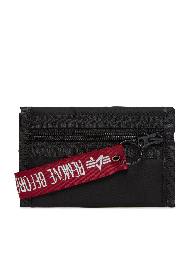 Alpha Industries Férfi pénztárca Alpha Industries Crew Wallet II 146940 03 Fekete