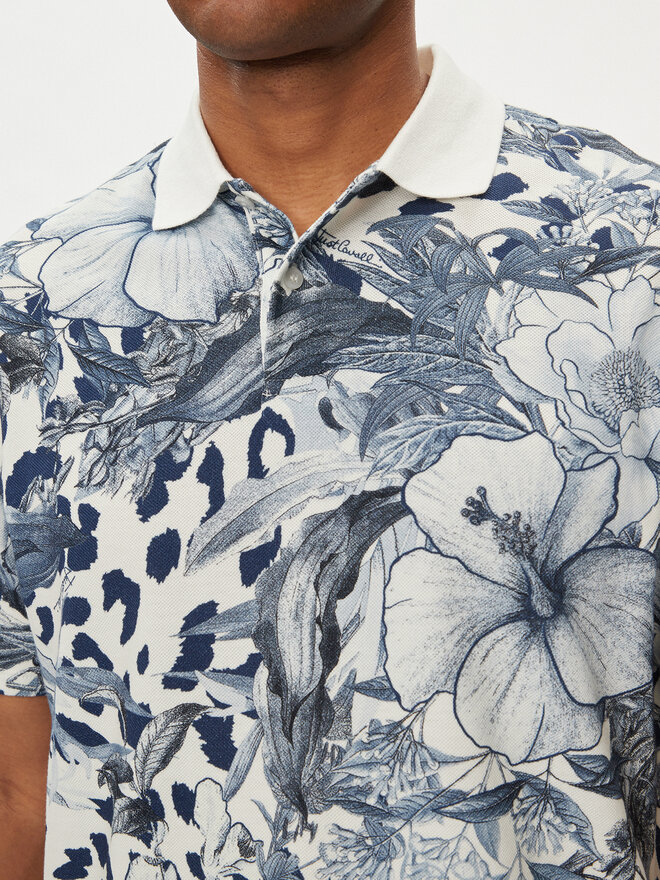 Just Cavalli Just Cavalli Poloshirt 76OAG6RL Blau Regular Fit