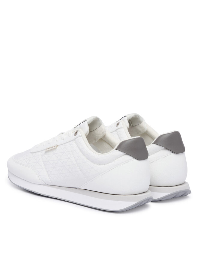 Calvin Klein Sneakers Calvin Klein Retro Runner T Lth Aop Ny HM0HM02213 Weiß