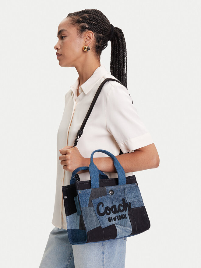Coach Handtasche Coach Cargo Patchwork 26 CAM63 LHDEI Blau