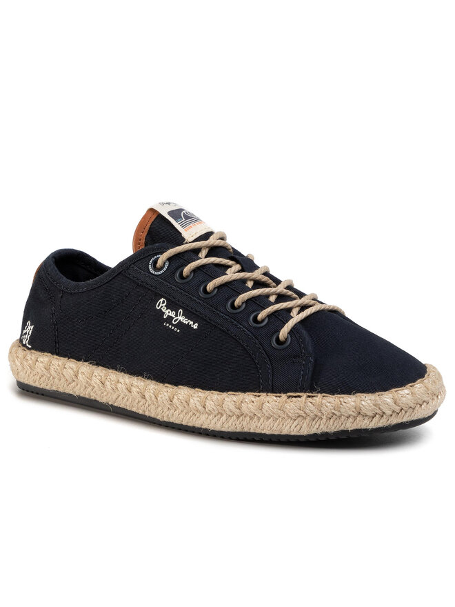 Espadrilles Pepe Jeans Tourist Island W PLS10398 Bleu marine chaussures