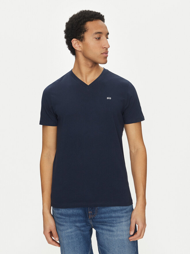 Gap Gap T-shirt 502020-01 Tamnoplava Regular Fit