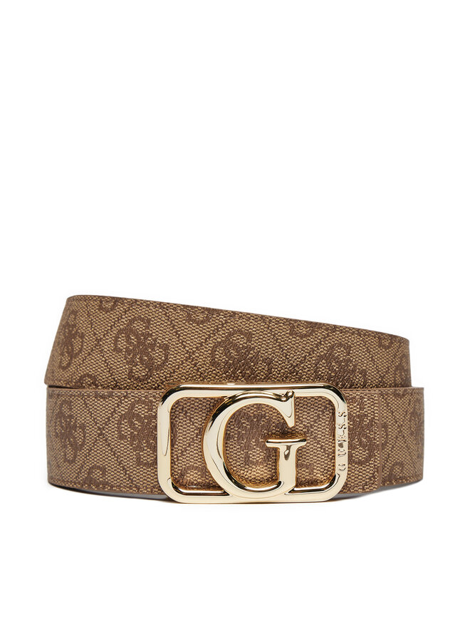 Guess Dámský pásek Guess BW9184 P4435 Hnědá
