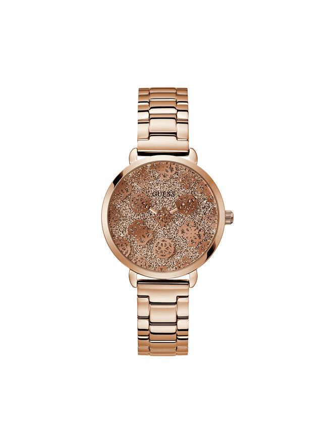 Guess Zegarek Guess GW0670L4 Różowe złoto