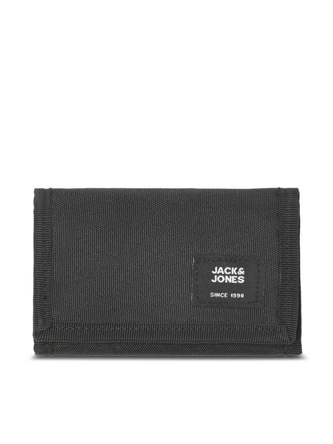 Jack&Jones Duży Portfel Męski Jack&Jones Jaceastside 12228262 Czarny