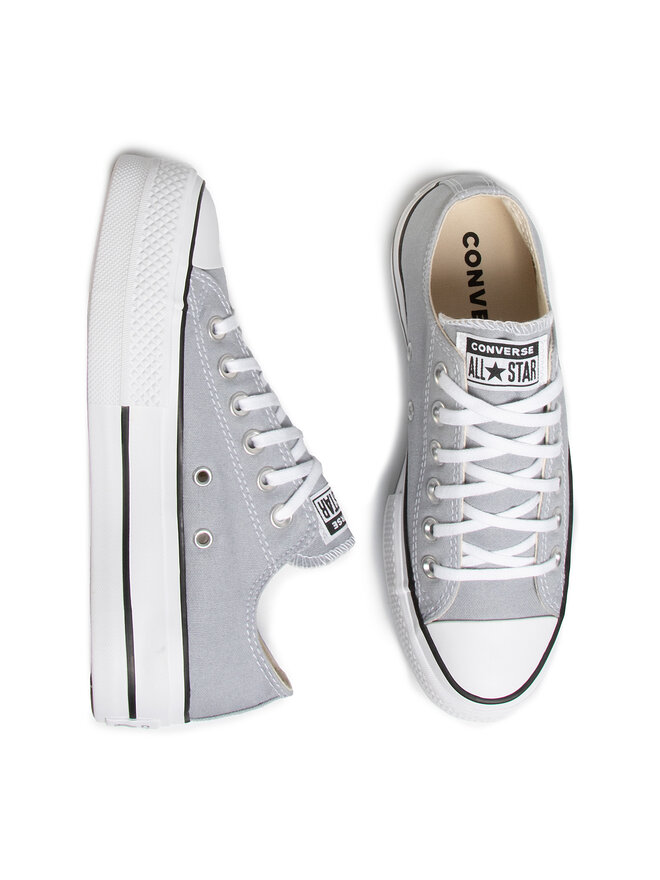Converse Sneakers aus Stoff Converse Ctas Lift Ox 566757C Grau