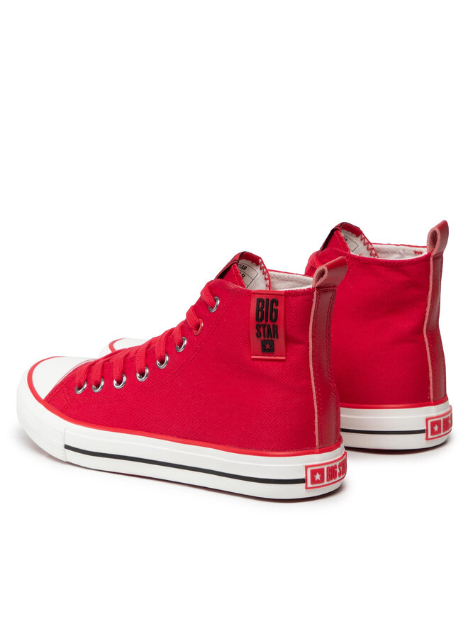 Big Star Shoes Trampki Big Star Shoes JJ274128 Czerwony