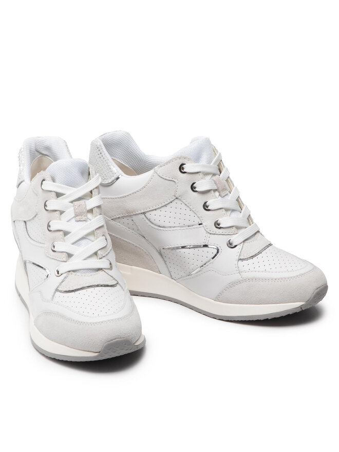 Sneakers Geox D Nydame A D250QA 08522 C1352 Blanc chaussures