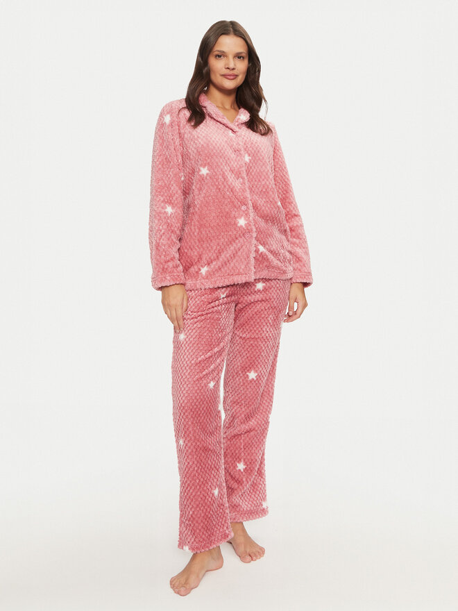 Selmark Selmark Pijama P8776 Rosa Regular Fit