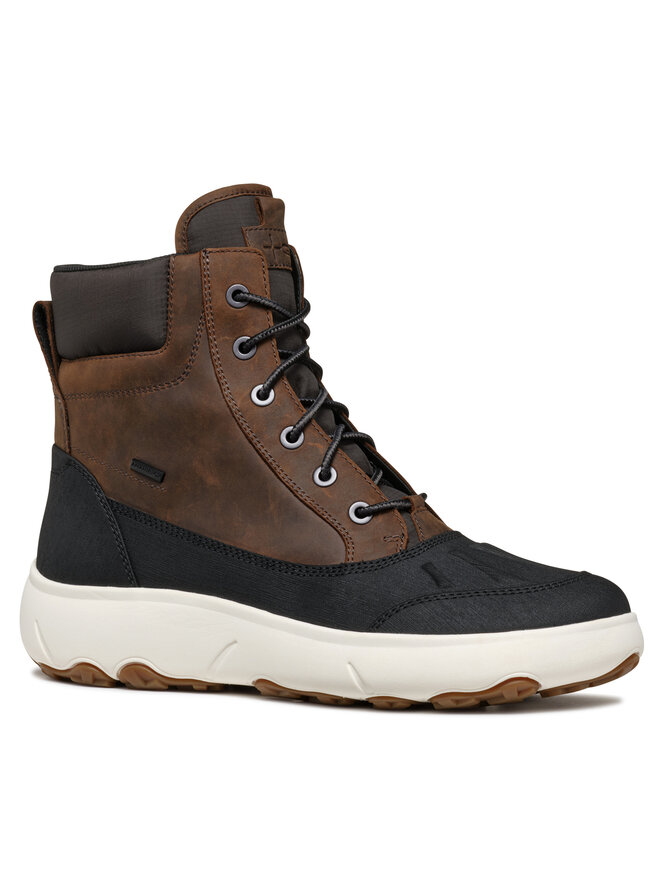 Geox Zimske čizme Geox U Nebula + Grip B Ab U46HFC 0FFBC C0202 Smeđa