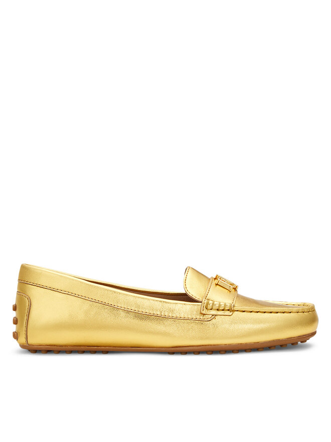 LAUREN RALPH LAUREN Mokasyny LAUREN RALPH LAUREN 802959222001 Złoty