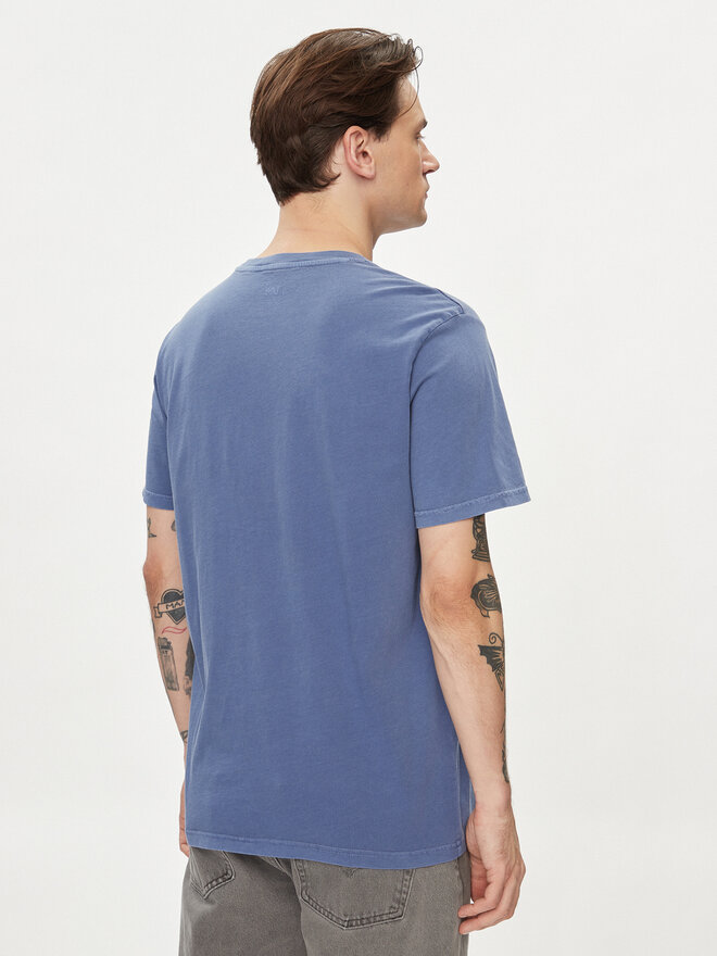 Lee Lee Póló Wobbly 112349080 Kék Regular Fit
