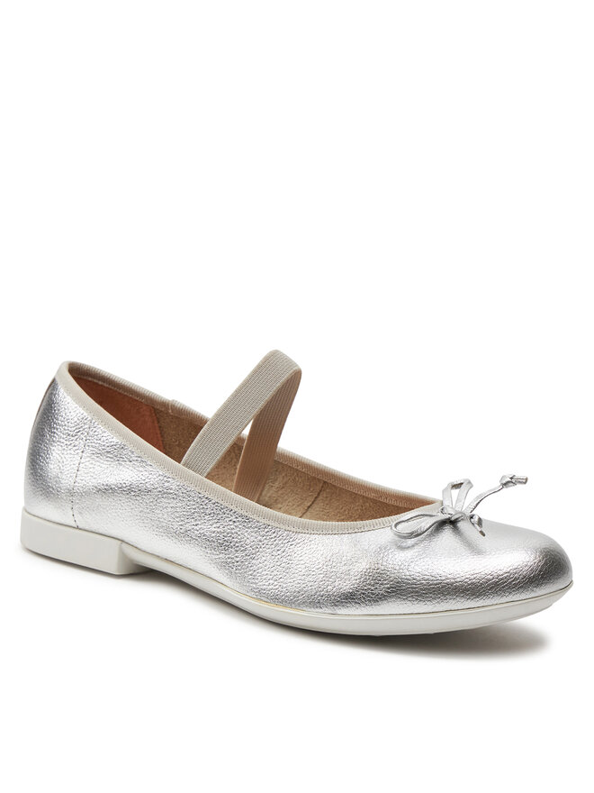 Geox Balerina Geox Jr Plie' J4555D 00044 C1007 D Ezüst