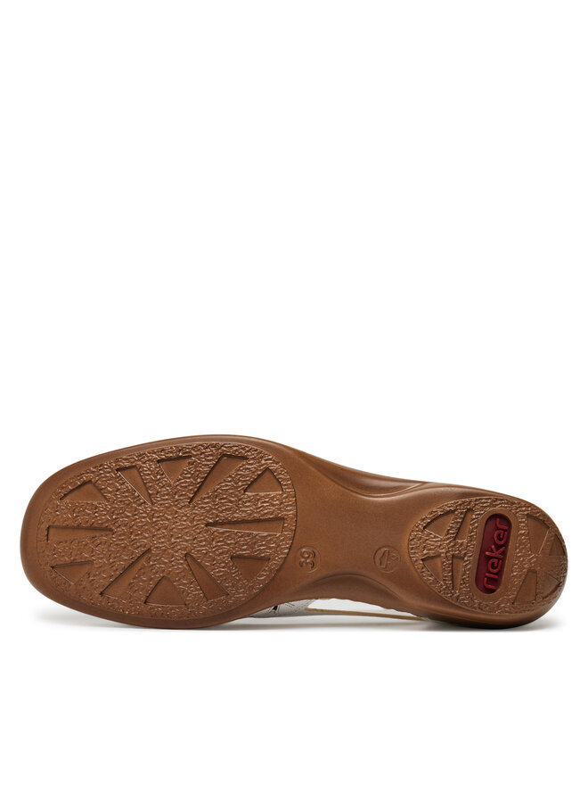 Rieker Halbschuhe Rieker 41356-80 Weiß