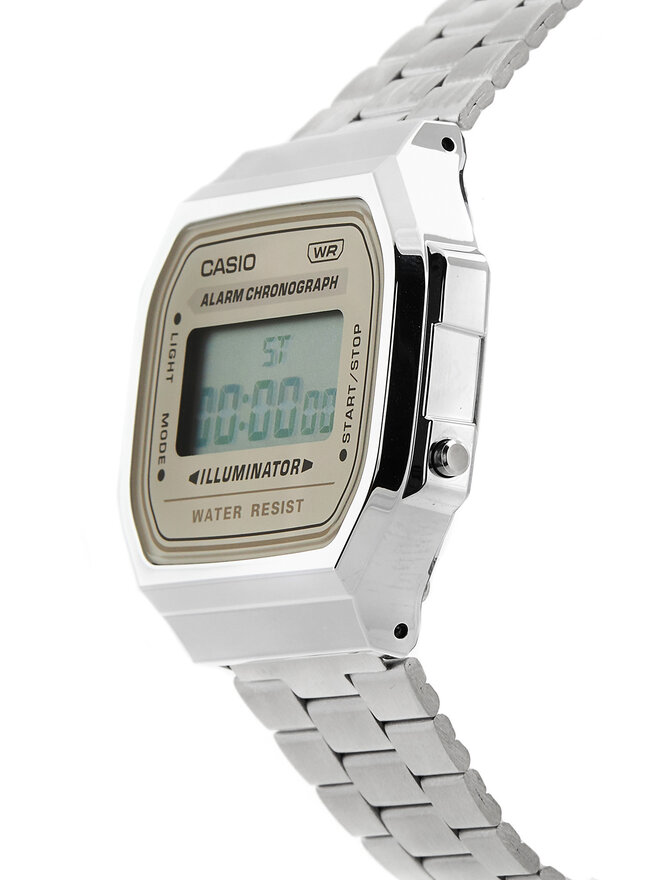 Casio Ρολόι Casio A168WA-8AYES Ασημί