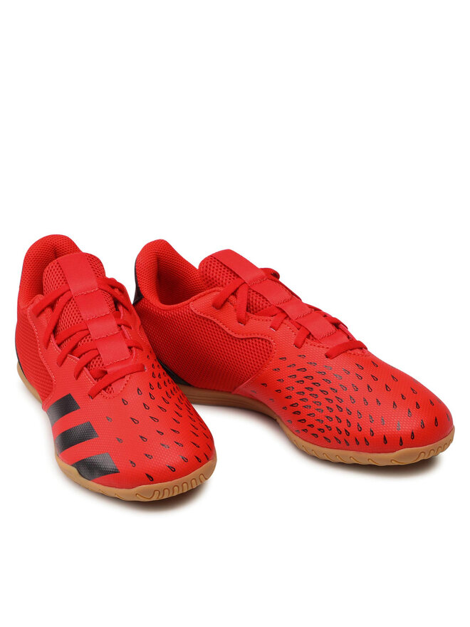 Zapatos de futbol adidas Predator Freak .4 In Sala FY6327 Rojo zapatos.es