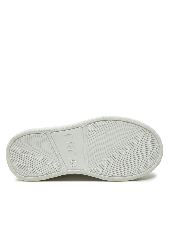 Tommy Hilfiger Sneakersy Tommy Hilfiger Low Cut Lace-Up Sneaker T3A9-33749-1355 M Biela