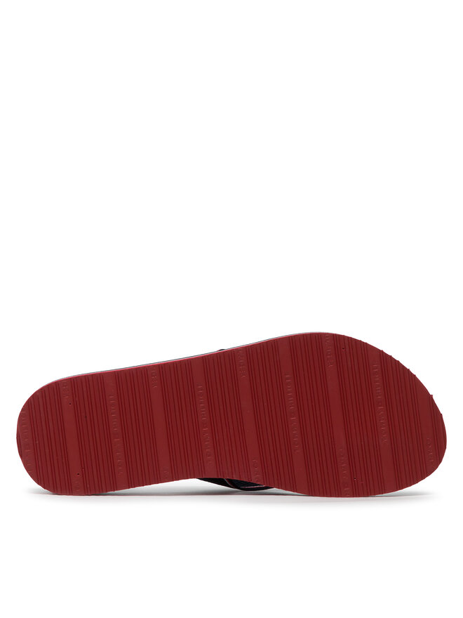 Tommy Hilfiger Flip-flops Tommy Hilfiger Th Hardware Flat Beach Sandal FW0FW06421 Sötétkék