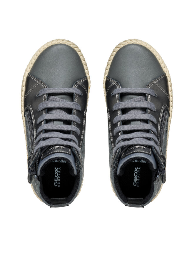 Geox Sneakers Geox J Mirroless Girl J46MNA 0AUAJ C9002 M Grau