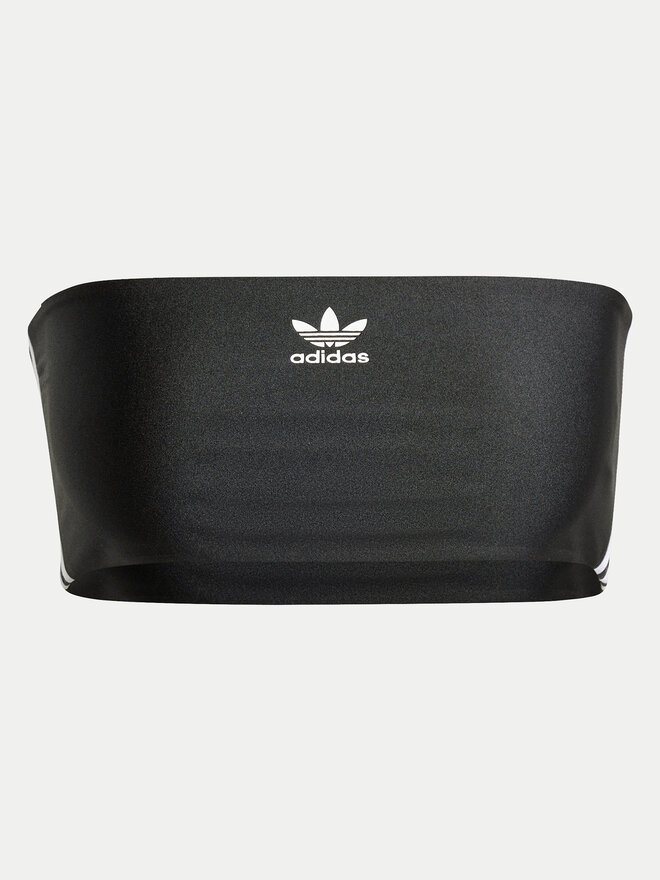 adidas adidas Felső 3-Stripes Tube IX7823 Fekete Slim Fit